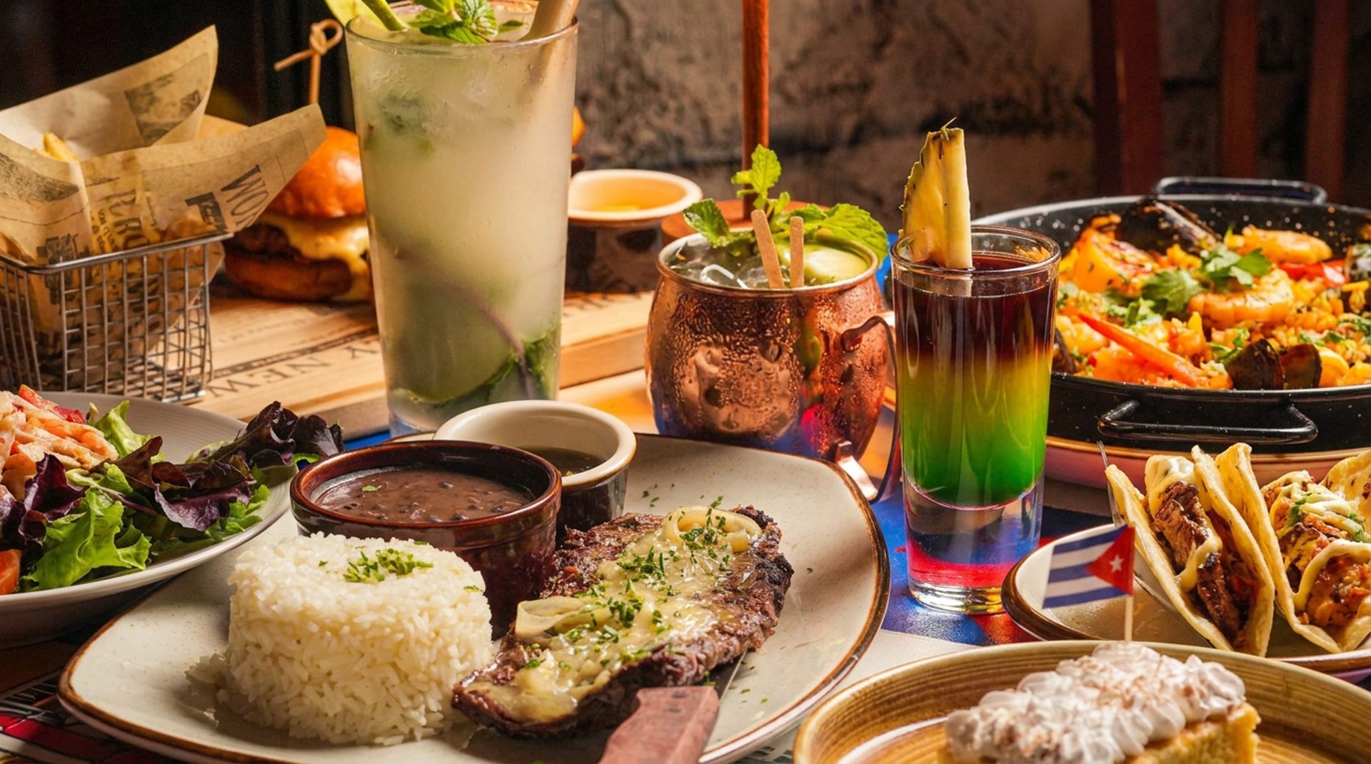 The full menu, all for your group