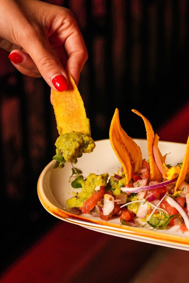Guacamole Mariquitas.