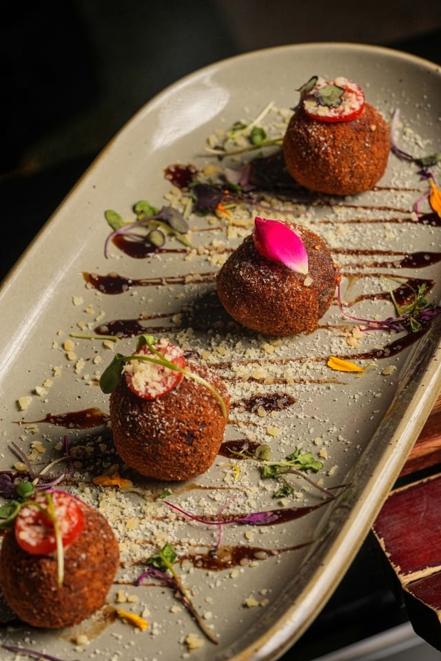 Beef and Cheese Croquettes.