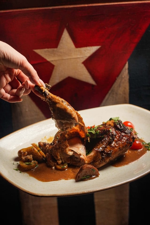 Roasted Half Chicken (Pollo Asado a la Cubana).