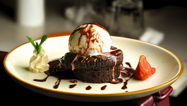 Chocolate Lava Cake.