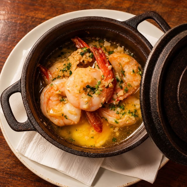 Caribbean Garlic Shrimp.