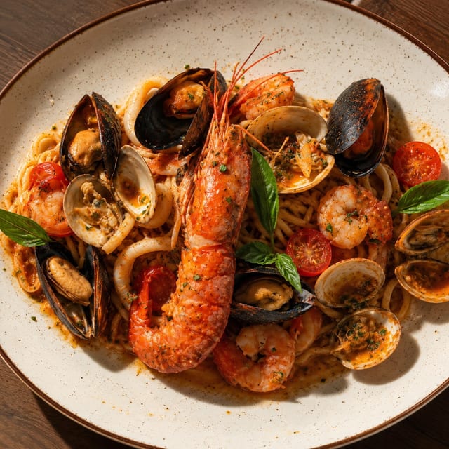 Seafood Pasta.